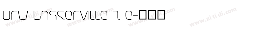 URW Baskerville T E字体转换